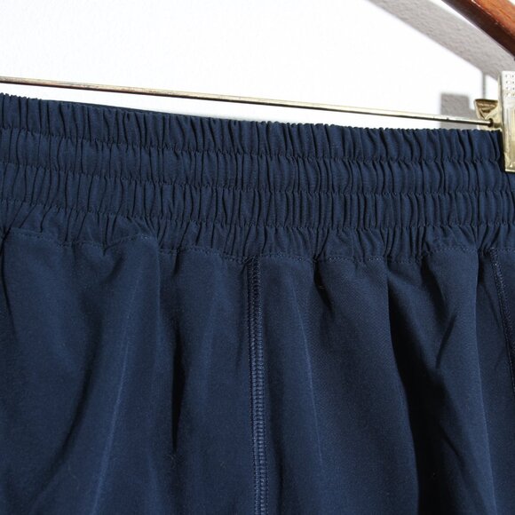 Lululemon Hotty Hot Short *High-Rise Long 4" True Navy Blue Swift Liner Size 2 - Picture 11 of 16